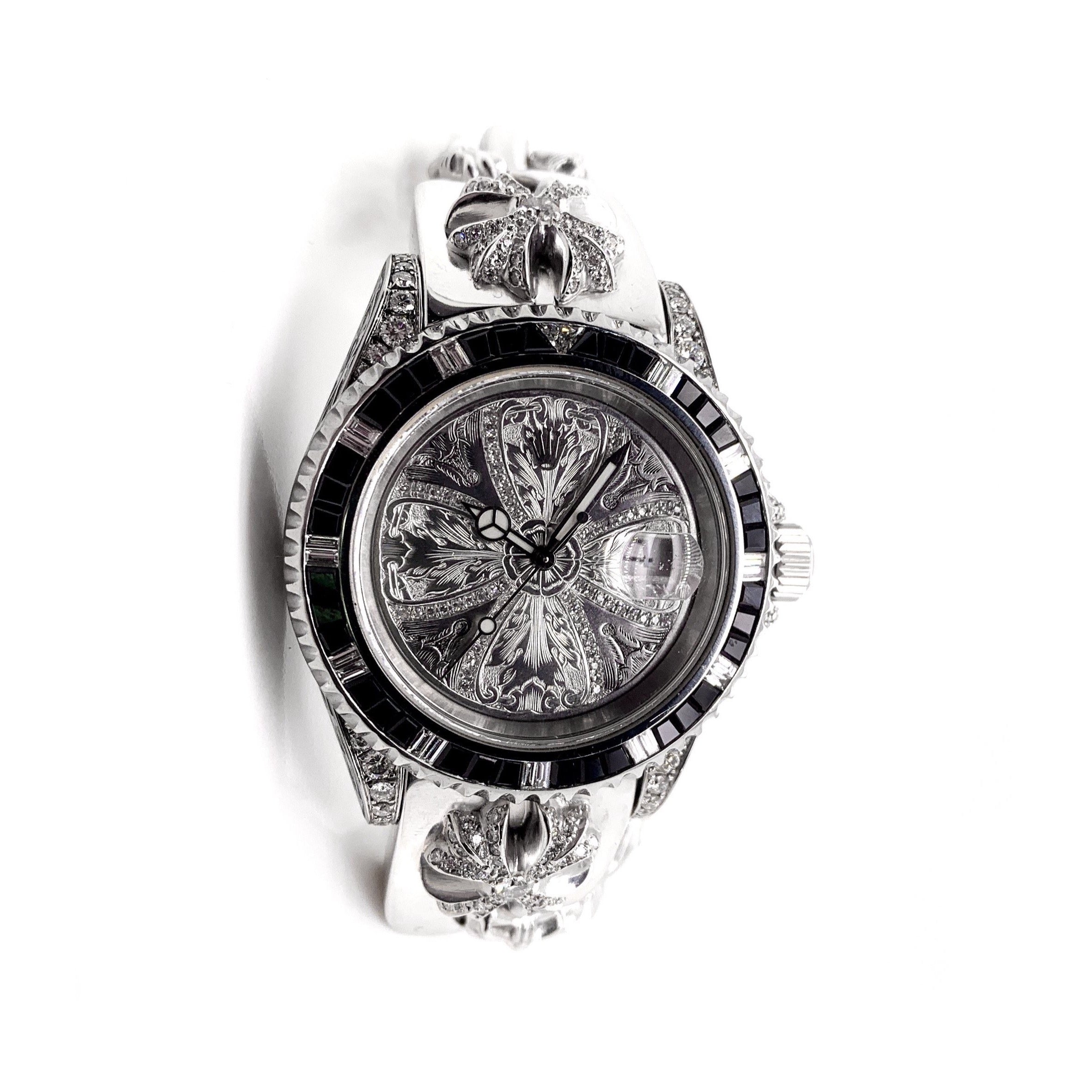 Chrome rolex watch Clearance